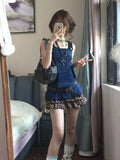 Cinessd Aesthetic Vintage Loose Stripe Vest Women Gothic Y2k Sleeveless Off Shoulder Summer Sling Female High Street Chic New T-shirts Outfit Ideas