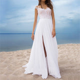 Cinessd - Summer New Ladies White Dress