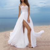 Cinessd - Summer New Ladies White Dress