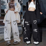 Cinessd Party Outfit Dopamine paper paratrooper pants lady female ins niche loose wide leg drawstring casual long pantspants oversized girl pant