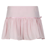 Cinessd Y2k Fairycore Folds A-line Pleated Mini Skirt Pink Sweet Coquette Aesthetic Low Rise Super-short Skirts Ladies Cute 2000s ootd