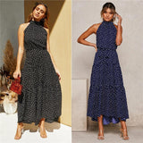 Cinessd - Boho Women Long A-Line Off Shoulder Elegant Sash Maxi Dress Women