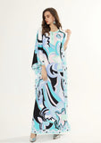 Cinessd - Plus Sizes Holiday Knitted Elastic Long Maxi Dress