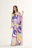 Cinessd - Loose Deisgn Plus Sizes Holiday Knitted Long Maxi Dresses