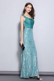 Cinessd - Lace Velvet Patchwork Elegant Maxi Long Designer Dresses