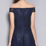 Cinessd - Lace Elegant Party Prom Sexy Mesh Laid Over Elegant Long Runway Dresses