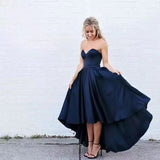 Cinessd - Navy Blue Prom Dress