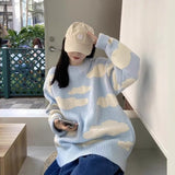 cute outfits fall Trendy Cloud Men's and Women's Couple's Pullover Knitted Sweater Autumn and Winter round Neck Lazy Style Sweater