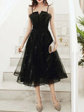 Cinessd - Elegant Black Tube Top Prom Dresses Temperamental Sequined Appliques Sleeveless Evening Gowns 2023 New Sweet Vestidos Fiesta
