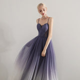 Cinessd - Soft Tulle Pleat Prom Party Dresses