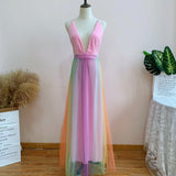 Cinessd - Spring Rainbow Prom Dresses