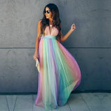 Cinessd - Spring Rainbow Prom Dresses