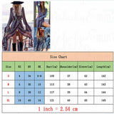 Cinessd - Women Summer Boho Floral Long Maxi Dress Chiffon Ladies Long Sleeve V-Neck Party Beach Casual Dresses Sundress