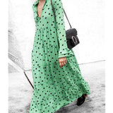 Cinessd - Casual Summer Swing Long Maxi Dress Beach Holiday Clothing