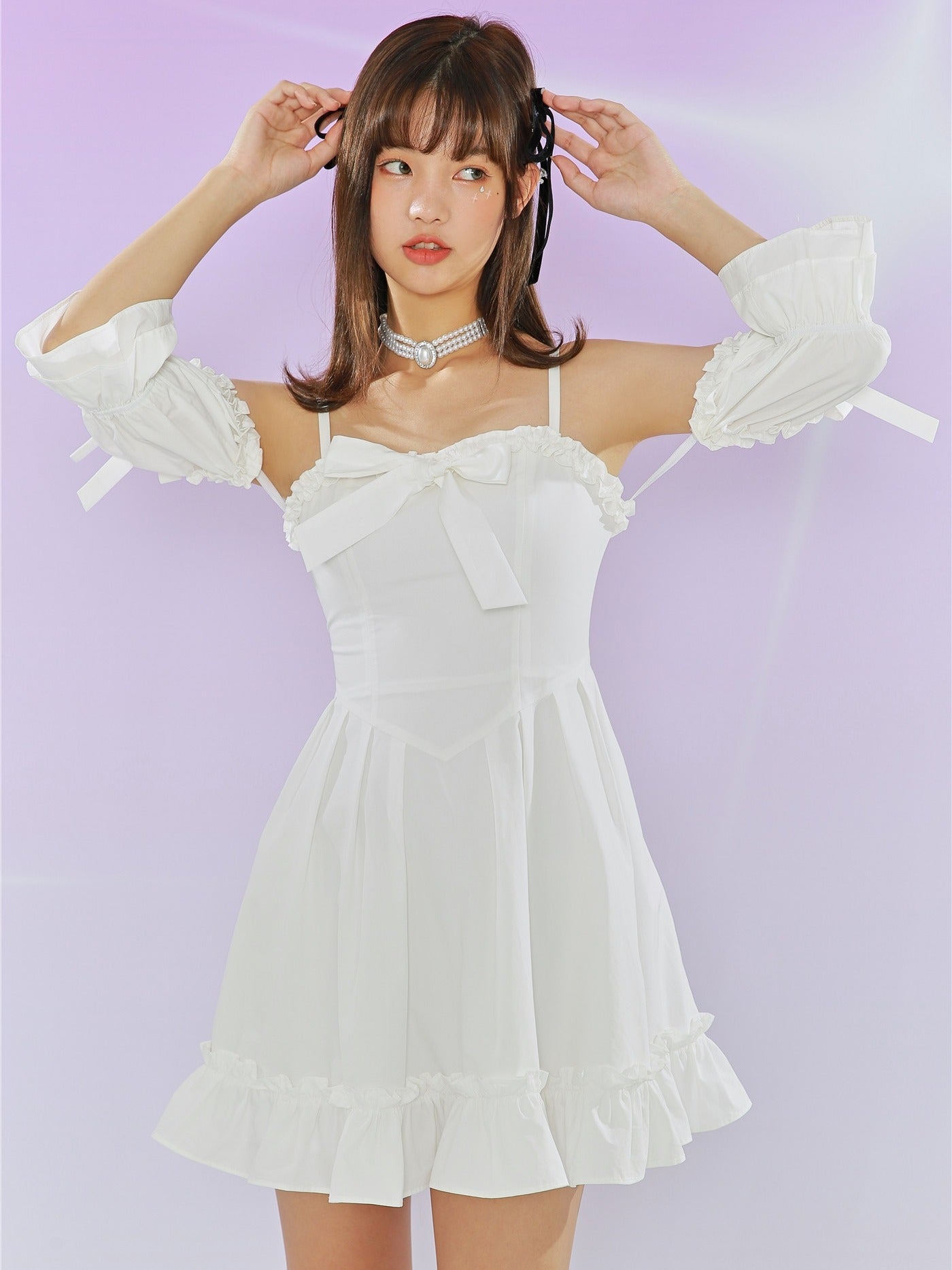 Cinessd - Vintage Angelic Sweetheart Dress ~ HANDMADE