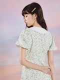 Cinessd - Dollhouse Floral Maid Dress ~ HANDMADE