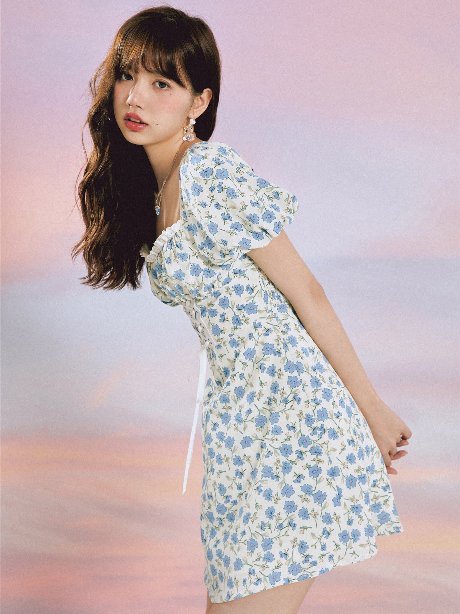 Cinessd - Pixie Garden Lace Dress ~ HANDMADE