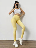 Cinessd  Women Gym Yoga Women Pants Seamless Sports Lifting Stretchy High Waist Athletic Exercise Fitness Leggings Activewear Gym Pants
