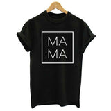 Cinessd  Dada Mama Mini Shirt Family Matching Outfits Big Sis Bro Shirt Baby Bodysuits Family Matching Tshirt Short Sleeve Black Clothes