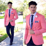 CINESSD    Double Breasted Men Suits Ivory and Black Groom Tuxedos Peak Lapel Groomsmen Wedding Best Man 2 Pieces ( Jacket+Pants+Tie ) D39