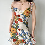 Cinessd - Flower Power A-line Dress