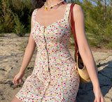 Cinessd - Felicity Floral Pastoral Dress ~ HANDMADE