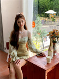 Cinessd - Amber Ice Lantern Dress ~ HANDMADE