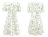 Cinessd - Dollhouse Floral Maid Dress ~ HANDMADE