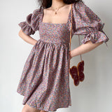 Cinessd - Cornelia Pastoral Puff Dress