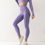 Cinessd  Women Fitness Yoga Pants Seamless Sport High Waist Push Up Leggings Gym Athletic Running Skinny Sportswear Female Leggings