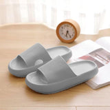 Summer Thick Platform Sandals EVA Slides Women Bathroom Shoes Outdoor Beach Flip Flops Home Indoor Anti-slip Men Ladies Slippers