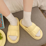 Cinessd  Rimocy 2022 Summer Slippers Women EVA Soft Sole Sandals Leisure Beach Shoes Woman Thick Platform Bathroom Home Slides Plus Size